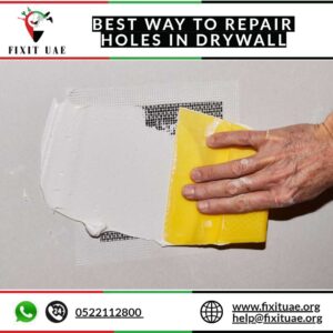 Best way to repair holes in drywall
