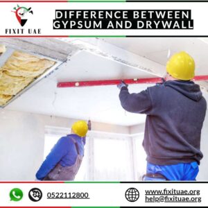 Difference Between Gypsum and Drywall