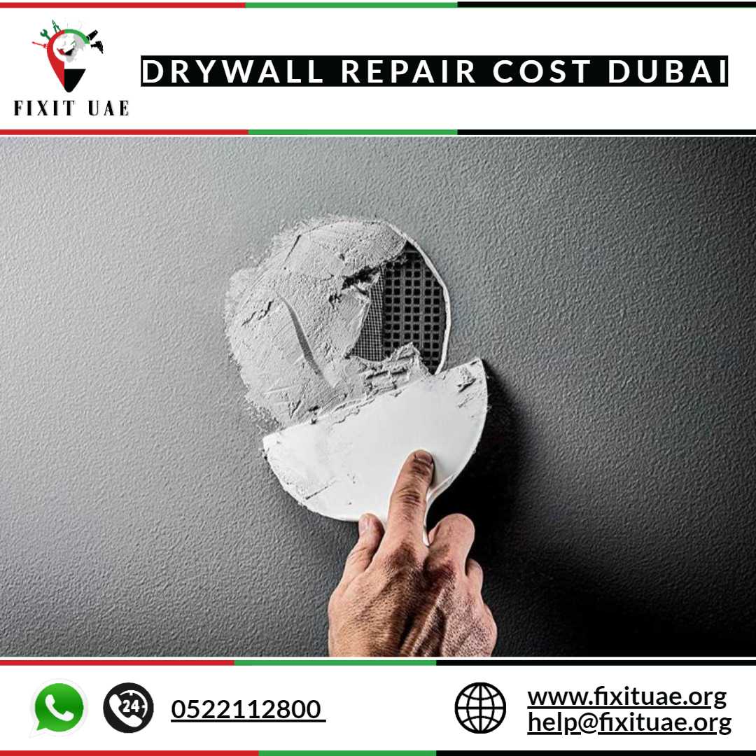 Drywall repair cost dubai
