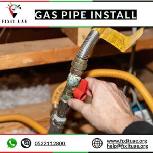 Gas Pipe Install