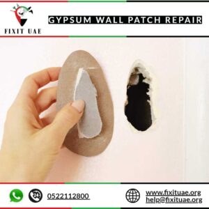 Gypsum wall patch repair