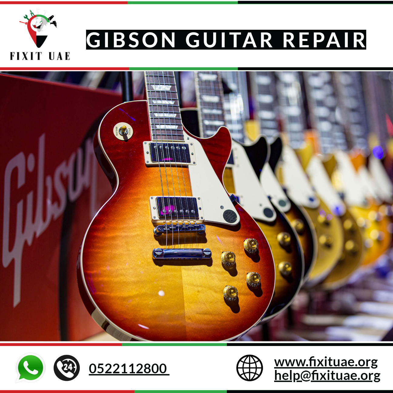 Gibson guitar repair