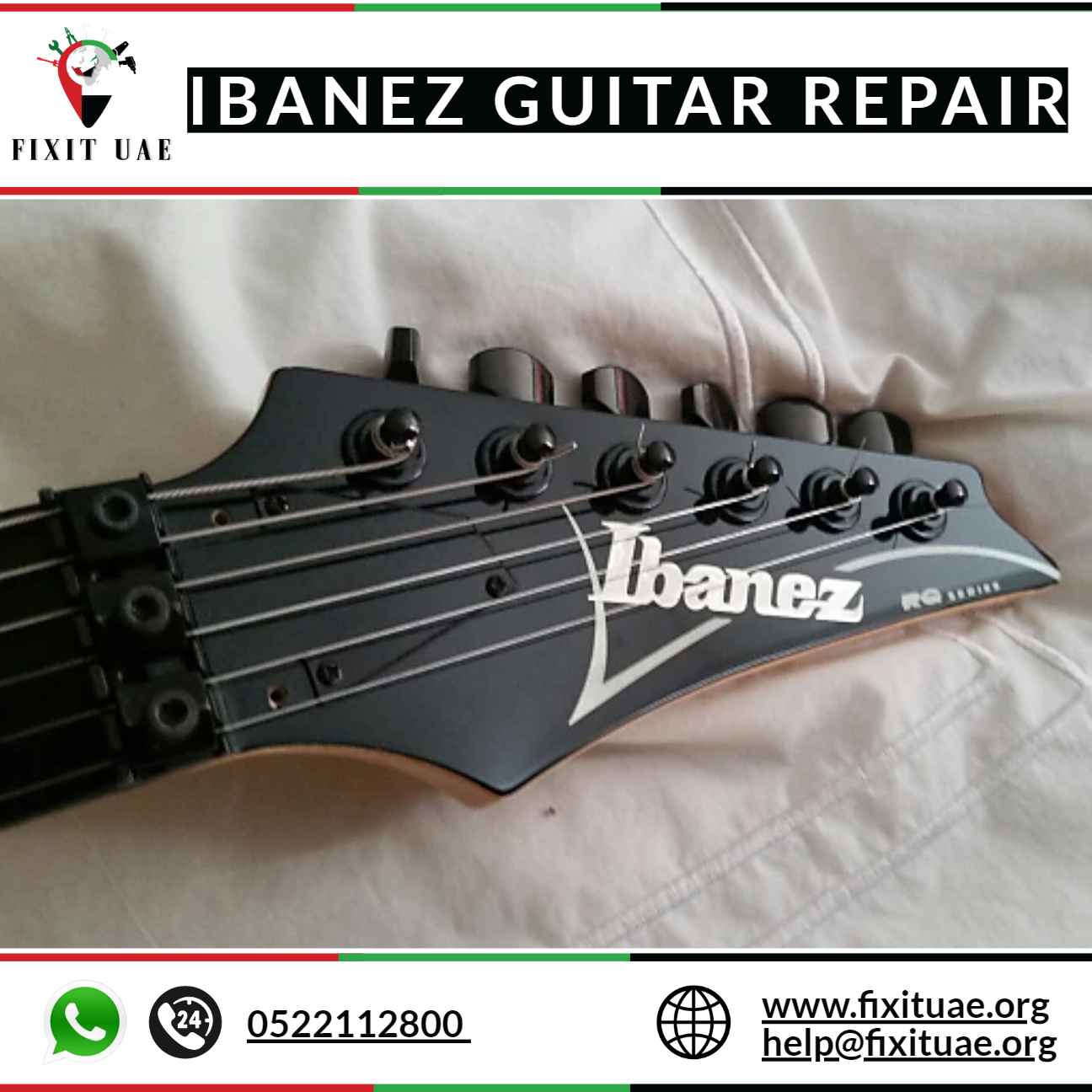 Ibanez guitar repair