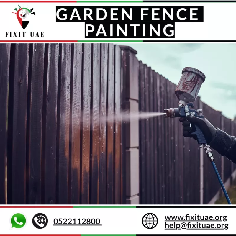 Garden Fence Painting