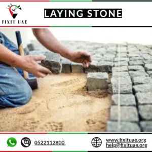 Laying Stone